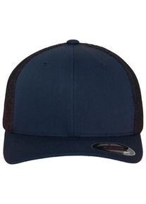 Flexfit Damen Flex Cap "Flexfit Unisex Flexfit Mesh Trucker", blau, casual, Gr. S, unifarben, 60% Baumwolle, 40% Polyester, Caps