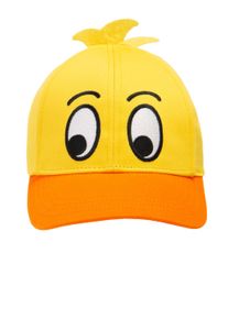 KOAA Baby Baseball Cap "Maus - Ente Mascot", gelb, casual, Gr. 1, bestickt, 100% Baumwolle, Caps, mit detailreicher Stickerei