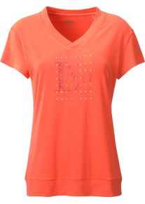 LPO Damen Funktionsshirt "Damen Funktionsshirt Brietta"fiery coral, Gr. 52, Wirkware: Jersey fabric - 90% PES, 10% EL, Shirts
