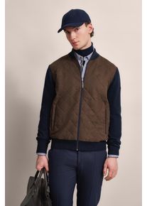 Bugatti Herren Strickjacke, blau, casual, Gr. M, unifarben, Strick, 100% Baumwolle, Strickjacken, aus 100 % Baumwolle