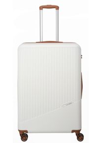 Travelite Hartschalen-Trolley "BALI, in verschiedenen Größen und Farben"weiß, cognac, ABS, unifarben, Basic, Koffer, Hartschallenkoffer Reisegepäck
