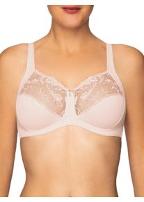 Felina Damen Bügelloser BH "Moments", Gr. 75, rosa, Spitze, Obermaterial: 80% Polyamid, 13% Polyester, 7% Elasthan, unifarben, feminin, BHs, mit