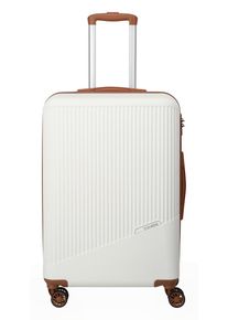 Travelite Hartschalen-Trolley "BALI, in verschiedenen Größen und Farben"weiß, cognac, ABS, unifarben, Basic, Koffer, Hartschallenkoffer Reisegepäck