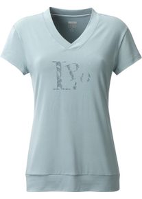 LPO Damen Funktionsshirt "Damen Funktionsshirt Brietta", blau, Gr. 50, Wirkware: Jersey fabric - 90% PES, 10% EL, Shirts