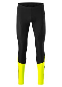 Gonso Herren Fahrradhose "Essential Tight Softshell M", gelb, Gr. XL, 100% Polyester, Hosen, Herren Radhose mit Sitzpolster, Tight fit