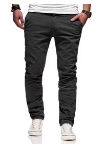 behype Herren Chinohose "Heritage", grau, Gr. 29, 98% Baumwolle, 2% Elasthan, Hosen, im Slim -Fit-Schnitt