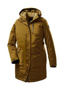 STOY Damen Parka "STW 2 WMN PRK", gelb, sportlich, Gr. 46, Oberstoff: 58% Polyester, 32% Baumwolle, 10% Polyamid, Futter: 100% Polyester, Wattierung: