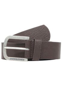 Jack & Jones JACK & JONES Damen Synthetikgürtel, braun, casual,modisch,sportlich, Gr. 80, unifarben, Materialmix, Gürtel