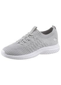 Damen Slip-On Sneaker, Dockers by Gerli, Gr. 40, grau, Textil, sportlich, Schuhe, Sneaker, Schlupfschuh, Freizeitschuh mit ultraleichter Sohle