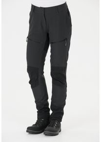 WHISTLER Damen Softshellhose "Avatar", schwarz, sportlich, Gr. 44, unifarben, 91% Polyester, 9% Elasthan, Hosen, mit 4-Wege-Stretch-Material