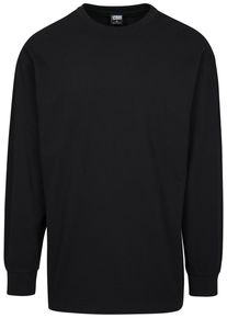 Urban Classics Herren T-Shirt "Urban Classics Herren Boxy Heavy Longsleeve", schwarz, klassisch, Gr. M, unifarben, 100% Baumwolle, Shirts