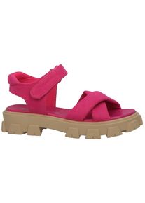 Tom Tailor Kinder Sandale, Gr. 39, pink, Textil, modisch, Schuhe, Plateau, Sommerschuh, Sandalette mit praktischem Klettverschluss