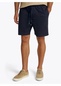 Tommy Hilfiger Herren Shorts "MERCER 7NC PO PAPERTOUCH SHORT", blau, casual, Gr. 33, Web, Obermaterial: 98% Baumwolle, 2% Elasthan, Hosen