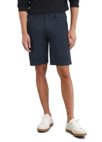 Marc O'Polo MARC O'POLO Herren Shorts "in softer Twill Stretch-Qualität", blau, casual, Gr. 30, unifarben, Obermaterial: 97% Baumwolle, 3% Elasthan, Hosen