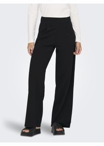 Jacqueline de Yong JDY Damen Anzughose "JDYGEGGO ONE PANT JRS NOOS", schwarz, modisch, Gr. XS, unifarben, Jersey, Obermaterial: 95% Polyester, 5% Elasthan, Hosen