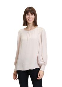 Betty Barclay Damen Satinbluse "Betty Barclay Satin-Bluse langarm", grau, modisch, Gr. 46, Obermaterial: 100% Polyester., Blusen