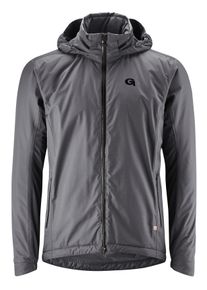 Gonso Herren Fahrradjacke "Save Jacket Therm M", grau, Gr. 6XL, 100% Polyester, Jacken, Herren Regenjacke wind- und wasserdicht, Radjacke mit Kapuze