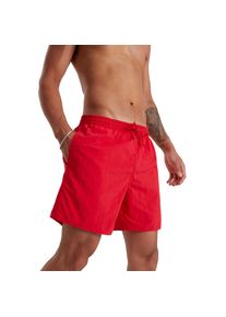 Speedo Herren Badeshorts "Mens Essential 16" Watershort", rot, sportlich, Gr. S, Obermaterial: 100% Polyamid. Futter: 100% Polyester, Badehosen