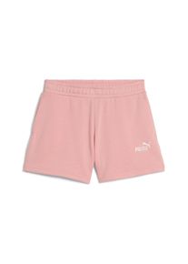 Puma Kinder Sporthose "ESS Small No. 1 Logo Shorts Mädchen", pink, Gr. 164, Obermaterial: 68% Baumwolle, 32% Polyester; Tasche u2013 Oben: 100%