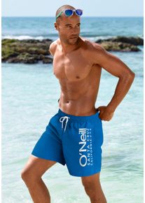 O`Neill Badeshorts O'NEILL "ORIGINAL CALI 16'' SWIM SHORTS", Herren, Gr. XXL, N-Gr, blau (victoria), Obermaterial: 100% Polyester, Badehosen Badeshorts, in trendigen Unifarben