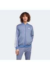Herren Outdoorjacke "M TR MEL TT", blau, sportlich, Gr. L, adidas Sportswear, Obermaterial: 100% Polyester, Jacken