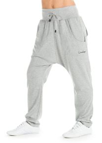 WINSHAPE Damen Haremshose "UNISEX 4Pocket Pants WH13", grau, Gr. XS, 48% Baumwolle, 48% Polyester, 4% Elasthan, Hosen
