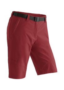 Maier Sports Damen Funktionsshorts "Lawa", rot, Gr. 44, 90% Polyamid, 10% Elasthan, Hosen, Damen Shorts, kurze Wanderhose, Outdoorhose mit 2 Taschen,