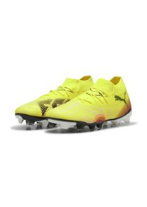 Puma Fußballschuh "FUTURE 8 MATCH FG/AG Fußballschuhe Damen", Gr. 36gelb alert schwarz sun struck pink, Obermaterial: Synthetik, Textil; Futter: