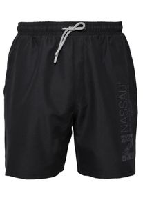 NASSAU BEACH Herren Badehose "NB231018", schwarz, Gr. XXXL, 100% Polyester, Badehosen
