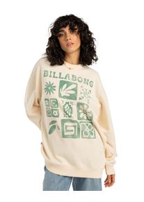 Billabong Damen Sweatshirt "Ride In"weißcap, Gr. XS, 55% Baumwolle, 25% Baumwolle, 20% Polyester, Sweatshirts