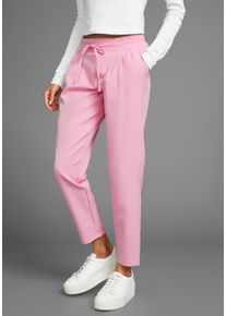 Laura Scott Damen Jogger Pants, rosa, feminin, Gr. 34, unifarben, Web, Obermaterial: 95% Polyester, 5% Elasthan, Hosen, mit Elastikbund