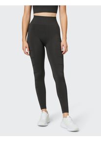 Venice Beach Damen Trainingstights "LEGGINGS SAN FRANCISCO", grau, sportlich, Gr. S, Obermaterial: 51% Polyamid, 42% Polyester, 7% Elasthan, Hosen