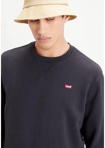 Levi's LEVI'S Herren Sweatshirt "SWEATSHIRT NEW ORIGINAL CREW", schwarz, casual, Gr. L, unifarben, Sweatware, Obermaterial: 100% Baumwolle, Sweatshirts