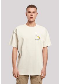 F4NT4STIC Herren T-Shirt "Silvester Party partytime", beige, casual, Gr. M, Obermaterial: 100% Baumwolle, Shirts, Print