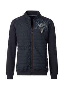 Casamoda Herren Sweatjacke "Casamoda Sweatjacke uni", blau, Gr. L, 60% Baumwolle, 40% Polyester, Sweatjacken
