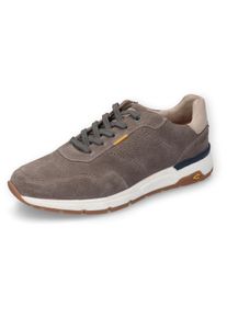 Camel Active Herren Sneaker, Gr. 43, braun, Veloursleder, sportlich, Schuhe, Schnürschuh, Retro Sneaker mit Lederfutter