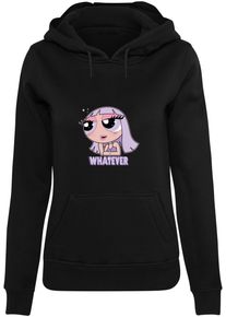 MISS TEE Damen Kapuzenpullover "Miss Tee Damen Forever Whatever Hoody", schwarz, casual, Gr. M, unifarben, 65% Baumwolle, 35% Polyester, Pullover