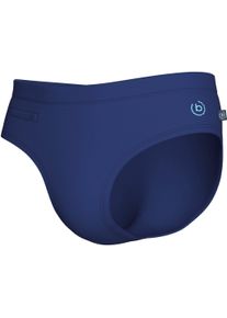 Bugatti Herren Badeshorts, blau, modisch, Gr. 8, Microfaser, Obermaterial: 80% Nylon, 20% Elasthan, Badehosen, Kordelzug mit Logoschriftzug