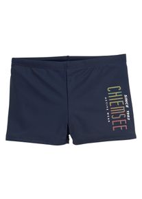 Chiemsee Kinder Boxer-Badehose, blau, Gr. 110, Polyamid, Badehosen, mit Logodruck