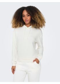 Only Play Damen Kapuzensweatshirt "ONPLOUNGE LS HOOD SWEAT - NOOS", rot, sportlich, Gr. XL, unifarben, Sweatware, Obermaterial: 80% Polyester, 15%