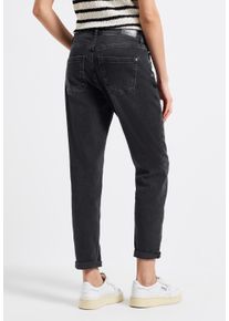 Street One Damen Comfort-fit-Jeans, schwarz, casual, Gr. 30, unifarben, Jeans, 94% Baumwolle, 5% Elastomultiester, 1% Elasthan, Jeans, 5-Pocket-Style