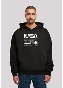 F4NT4STIC Herren Kapuzenpullover "NASA Classic Space Shuttle", schwarz, casual, Gr. S, Obermaterial: 100% Baumwolle, Pullover, Herren,Premium