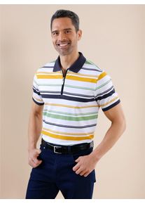 CLASSIC Herren Poloshirt "Poloshirt", bunt, Gr. 60, gemustert, mehrfarbig, gestreift, 100% Baumwolle, Shirts