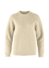 Fj&auml;llr&auml;ven Woll- & Merinopullover Fj&auml;llr&auml;ven &Ouml;vik Waffle Knit Damen (Gr XL |beige)