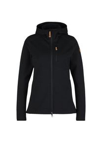 Fjällräven Fjällräven Keb Fleece Hoodie Fleecejacke Damen (Gr L |schwarz)