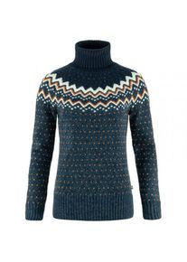 Fj&auml;llr&auml;ven Fj&auml;llr&auml;ven &Ouml;vik Knit Roller Neck Wollpullover Women (Gr XS |blau)