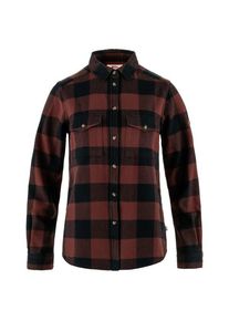 Fjällräven Fjällräven Övik Heavy Flannel Shirt Hemd Damen (Gr XS |schwarz)