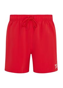 Reebok Herren Badeshorts ""Yale""vector rot, sportlich, Gr. S, Microfaser, Polyester, Badehosen, mit Kordelzug und elastischem Bund
