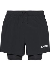 ABC Laufshorts Damen - schwarz - Gr. XS