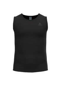 Odlo Merino PW 140 Seamless Baselayer Crew Neck Singlet Merinounterwäsche Herren (Gr L |schwarz)